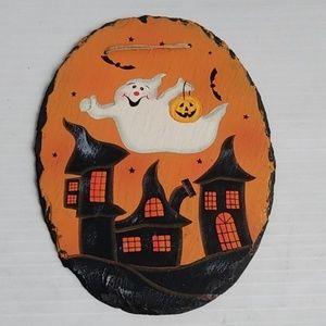 Hand Painted Double-sided Halloween Fall Decor